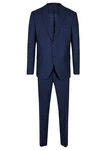 Steffen Klein Herren Anzug Regular Fit Dunkelblau/Blau/Hellblau