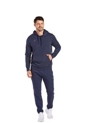 Erima Hoodie Herren Essential Team Kapuzensweat Blau/Hellblau/Dunkelblau
