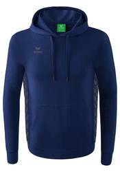 Erima Hoodie Herren Essential Team Kapuzensweat Blau/Hellblau/Dunkelblau