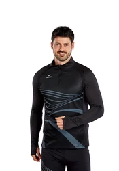 Erima Longsleeve RACING Dunkelblau/Schwarz/Beige/Orange/Rot