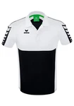 Erima Poloshirt Six Wings Weiß/Dunkelblau/Orange/Beige