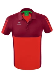Erima Poloshirt Six Wings rot/bordeaux