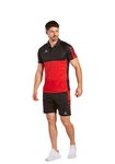 Erima Poloshirt Six Wings Rot/Dunkelrot
