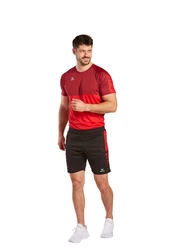 Erima Shorts Herren SIX WINGS Worker Short Beige/Rot/Orange