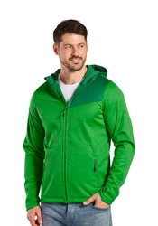 Erima Softshelljacke Performance Grün/Neonfarben