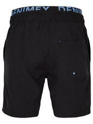 DENIMFY Badeshorts DFNeo Regular Fit Blau/Dunkelblau/Grau