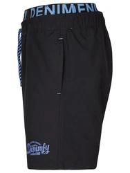 DENIMFY Badeshorts DFNeo Regular Fit Blau/Dunkelblau/Grau