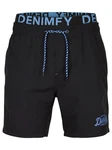 DENIMFY Badeshorts DFNeo Regular Fit Blau/Dunkelblau/Grau