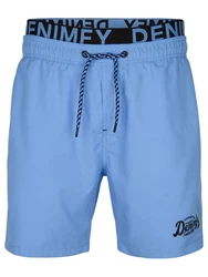 DENIMFY Badeshorts DFNeo Regular Fit Blau/Hellblau