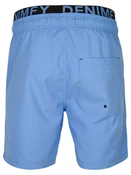 DENIMFY Badeshorts DFNeo Regular Fit Blau/Hellblau