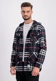 Hoodie Men - Shirts Flannel Hoodie Shirt