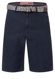 Chinohose softer Materialmix