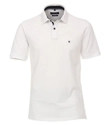 CASAMODA Poloshirt Creme/Weiß