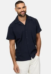 Indicode Langarmhemd Rycroft Blau/Dunkelblau/Hellblau