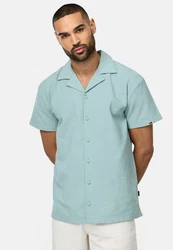 Indicode Langarmhemd Rycroft Blau/Türkis/Grün/Hellblau