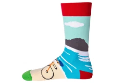 United Oddsocks Kurzsocken Herren Socken Mischfarben/Beige/Gelb