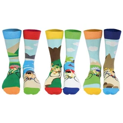 United Oddsocks Kurzsocken Herren Socken Mischfarben/Beige/Gelb