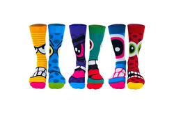 United Oddsocks Kurzsocken Herren Socken Mischfarben/Grün