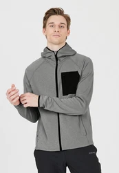 ENDURANCE Sweatjacke Deerto mit Funktion Hellgrau/Grau/Dunkelgrau