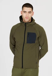 ENDURANCE Sweatjacke Deerto mit Funktion Dunkelgrün