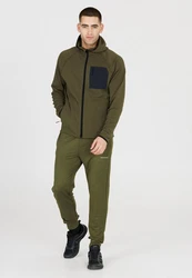 ENDURANCE Sweatjacke Deerto mit Funktion Dunkelgrün