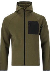 ENDURANCE Sweatjacke Deerto mit Funktion Dunkelgrün