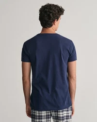 Gant C-NECK T-SHIRT 4-PACK Marineblau/Wei