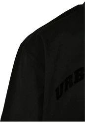 URBAN CLASSICS T-Shirt Urban Classics Herren Oversized Gate Tee Schwarz/Creme/Rot/Dunkelrot