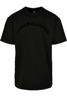 URBAN CLASSICS T-Shirt Urban Classics Herren Oversized Gate Tee Schwarz/Creme/Rot/Dunkelrot