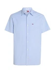 Tommy Jeans Kurzarmhemd TJM REG STRIPE SEERSUCKER SHIRT Hellblau