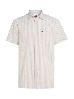 Tommy Jeans Kurzarmhemd TJM REG STRIPE SEERSUCKER SHIRT