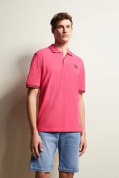 Poloshirt mit Kontraststreifen