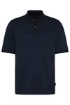 bugatti Poloshirt 2-Tone Optik Dunkelblau/Blau