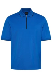 Poloshirt mit Reiverschluss
