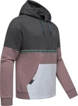 Ragwear Hoodie Blocky Hoody Sportlicher Herren Kapuzenpullover Mischfarben/Hellgrau/Grau/Dunkelgrau