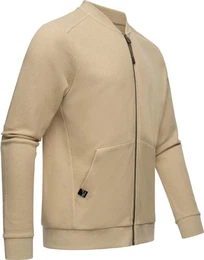 Sweatjacke Cruider lssige Herren Strickjacke mit Bndchen
