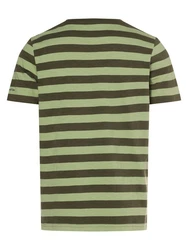FYNCH-HATTON Rundhalsshirt Dunkelgrün/Grün