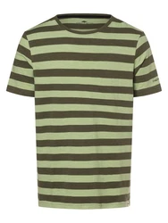 FYNCH-HATTON Rundhalsshirt Dunkelgrün/Grün