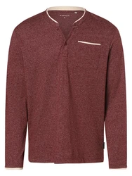 TOM TAILOR Langarmshirt Dunkelrot/Bordeaux