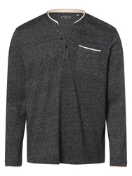 TOM TAILOR Langarmshirt Dunkelgrau/Hellgrau/Grau