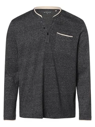 TOM TAILOR Langarmshirt Dunkelgrau/Hellgrau/Grau