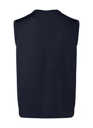 MAERZ Muenchen Pullunder Dunkelblau/Blau