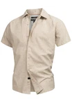 Indicode Hemd INGiulionus Beige/Khaki/Braun