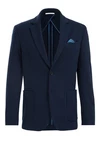 Van Gils Jackenblazer Dunkelblau/Blau/Hellblau