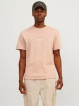 Jack & Jones T-Shirt JORVESTERBRO Rosa/Beige