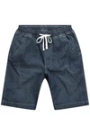 JP1880 Bermudas Bermuda Jeanslook 4-Pocket Relaxed Fit Dunkelblau/Blau