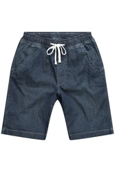 JP1880 Bermudas Bermuda Jeanslook 4-Pocket Relaxed Fit Dunkelblau/Blau