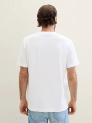 TOM TAILOR T-Shirt Weiß