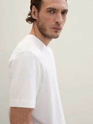 TOM TAILOR T-Shirt Weiß