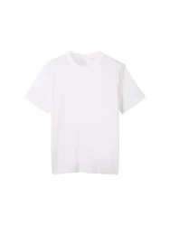 TOM TAILOR T-Shirt Weiß